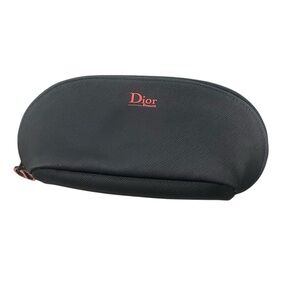 Dior Black Toiletry Bag Sleek Minimalist Design
